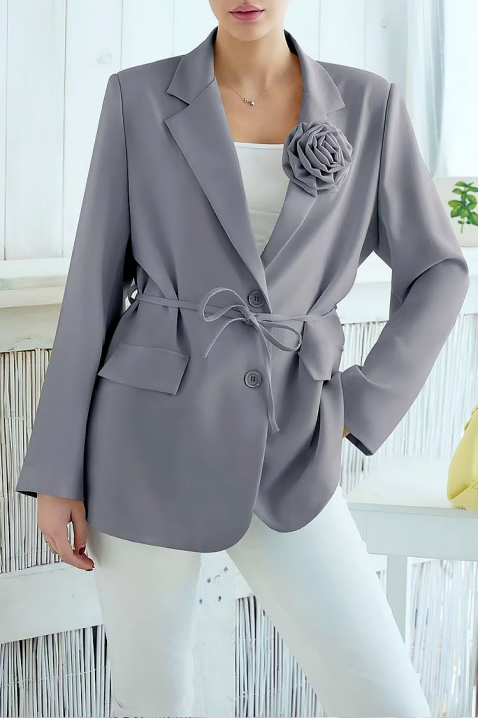 Sacou LOFRENDA GREY, Culoare: gri, IVET.RO - Reduceri de până la -80%