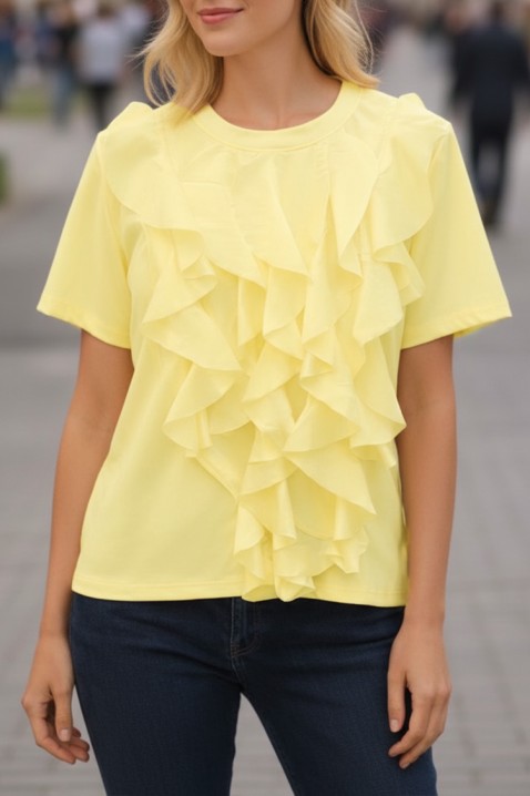 Tricou GERMIOHA YELLOW, Culoare: galben, IVET.RO - Reduceri de până la -80%