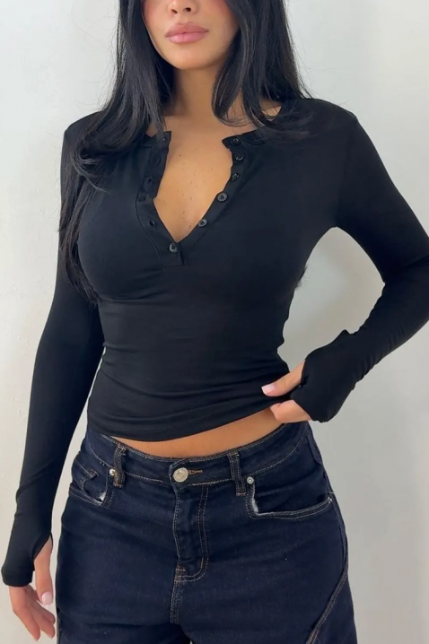 Bluză damă ARIZONDA BLACK, Culoare: negru, IVET.RO - Reduceri de până la -80%