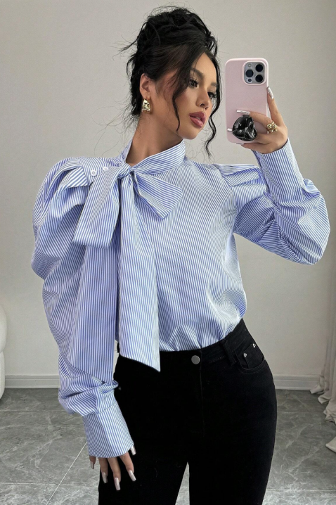 Cămașă damă ZAROLVA SKY, Culoare: albastru deschis, IVET.RO - Reduceri de până la -80%