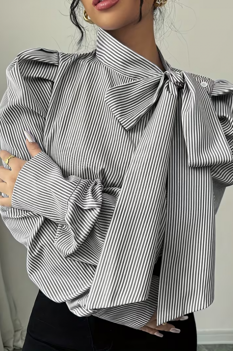 Cămașă damă ZAROLVA GREY, Culoare: gri, IVET.RO - Reduceri de până la -80%