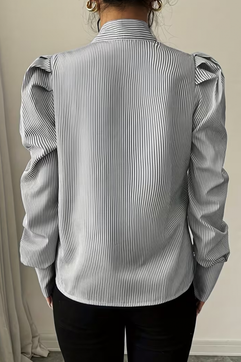 Cămașă damă ZAROLVA GREY, Culoare: gri, IVET.RO - Reduceri de până la -80%