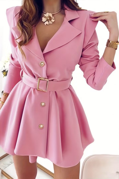 Rochie - blazer GLAMERVA PINK, Culoare: roz, IVET.RO - Reduceri de până la -80%