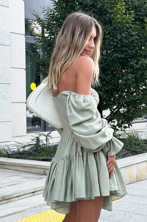 Rochie COOLINZA MINT, Culoare: mentă, IVET.RO - Reduceri de până la -80%