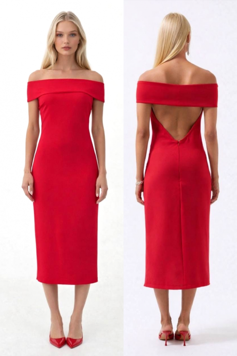 Rochie CHERZILA, Culoare: roșu, IVET.RO - Reduceri de până la -80%