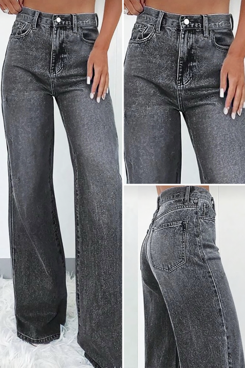 Blugi JEZANDRA, Culoare: grafit, IVET.RO - Reduceri de până la -80%