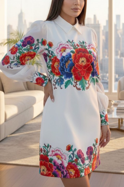 Rochie ADEMOLVA, Culoare: alb, IVET.RO - Reduceri de până la -80%