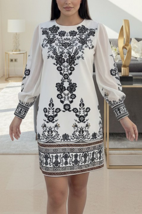 Rochie MIOGENFA, Culoare: alb, IVET.RO - Reduceri de până la -80%