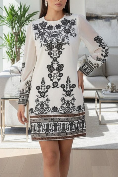 Rochie MIOGENFA, Culoare: alb, IVET.RO - Reduceri de până la -80%