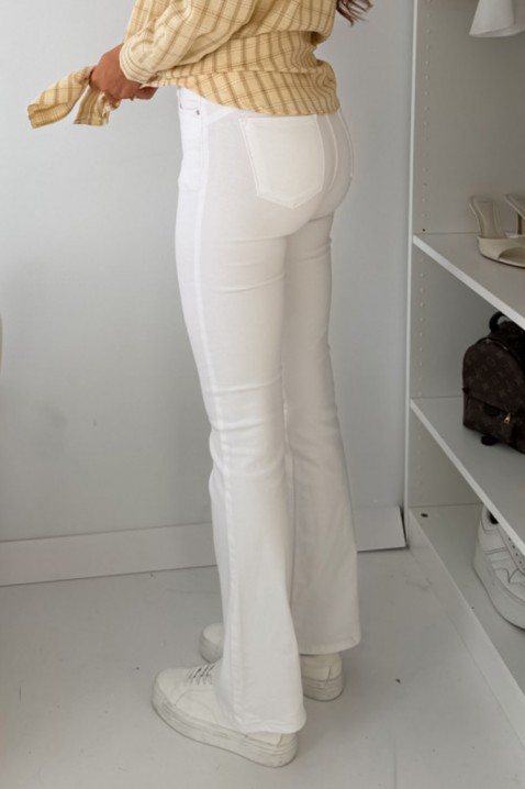 Blugi GLORZELA, Culoare: alb, IVET.RO - Reduceri de până la -80%