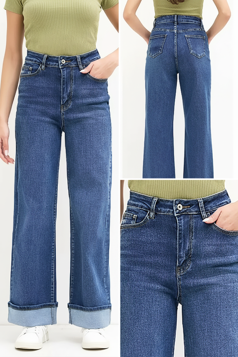 Blugi VEBRALDA, Culoare: albastru, IVET.RO - Reduceri de până la -80%