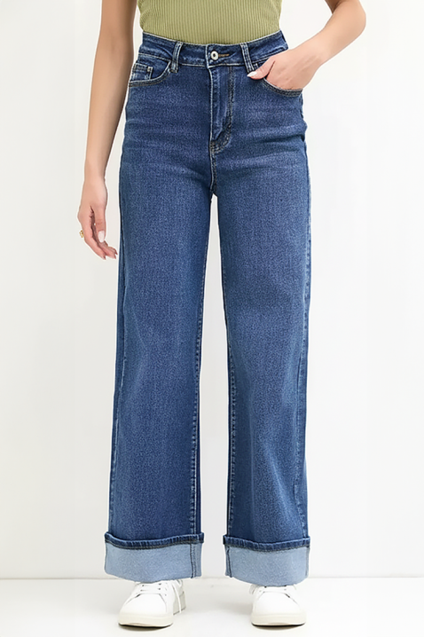 Blugi VEBRALDA, Culoare: albastru, IVET.RO - Reduceri de până la -80%