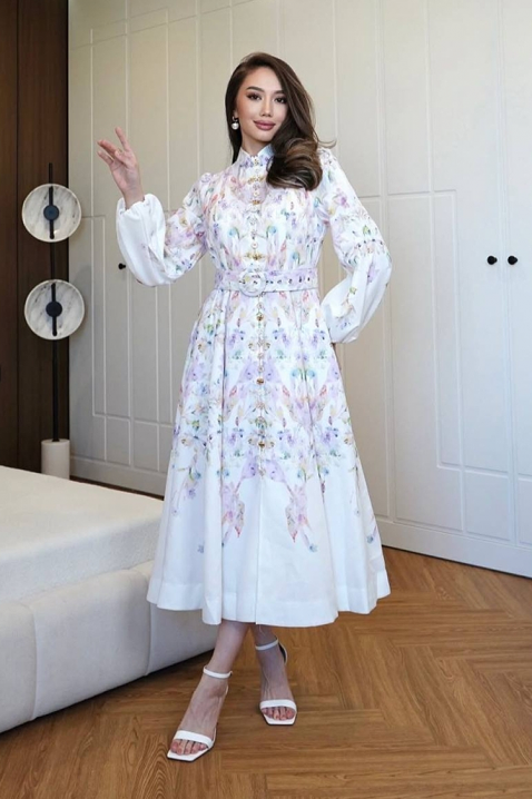 Rochie GERGONZA, Culoare: alb, IVET.RO - Reduceri de până la -80%