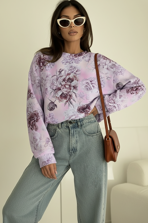 Cămașă damă POPLINDA, Culoare: lila, IVET.RO - Reduceri de până la -80%