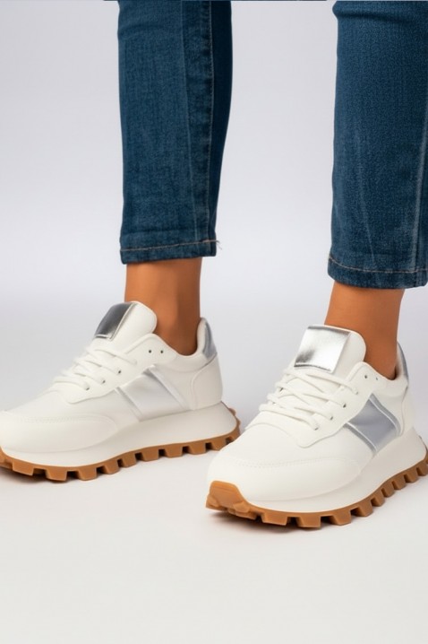 Adidași damă ORNABELZA SILVER, Culoare: argintiu, IVET.RO - Reduceri de până la -80%