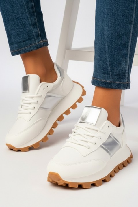 Adidași damă ORNABELZA SILVER, Culoare: argintiu, IVET.RO - Reduceri de până la -80%