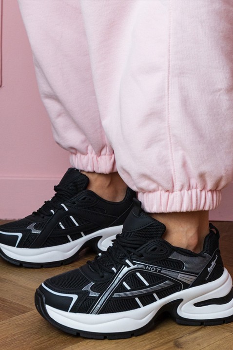 Adidași damă GLEMOLZA BLACK, Culoare: negru, IVET.RO - Reduceri de până la -80%