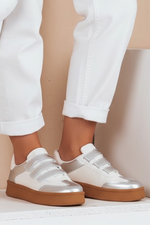 Teniși damă SERBRONZA, Culoare: argintiu, IVET.RO - Reduceri de până la -80%