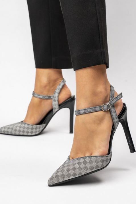 Pantofi damă KLORELZA, Culoare: gri, IVET.RO - Reduceri de până la -80%