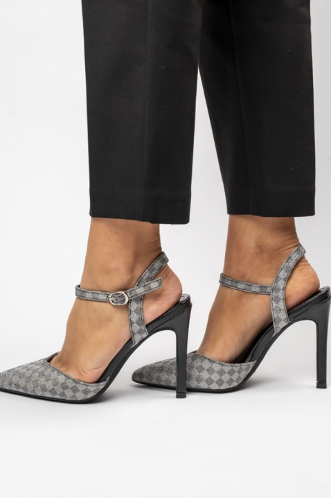 Pantofi damă KLORELZA, Culoare: gri, IVET.RO - Reduceri de până la -80%