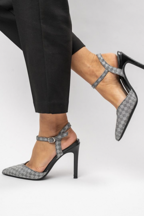 Pantofi damă KLORELZA, Culoare: gri, IVET.RO - Reduceri de până la -80%