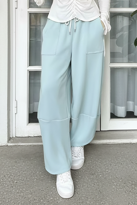 Pantaloni SAGUERA SKY, Culoare: albastru deschis, IVET.RO - Reduceri de până la -80%