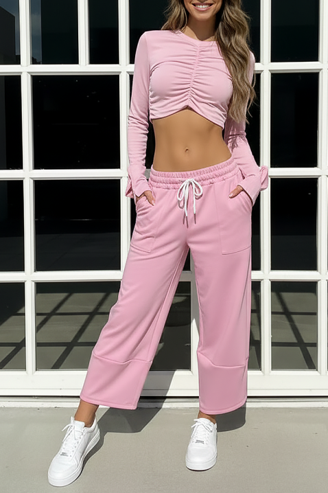 Pantaloni SAGUERA PINK, Culoare: roz, IVET.RO - Reduceri de până la -80%