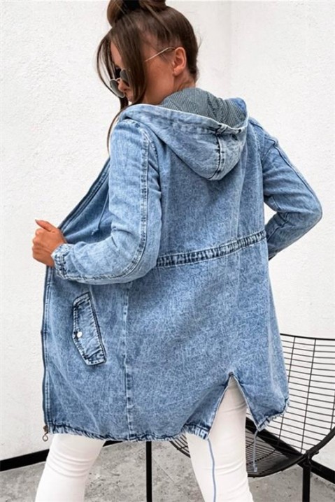 Geacă de blugi AMIRSA, Culoare: albastru, IVET.RO - Reduceri de până la -80%