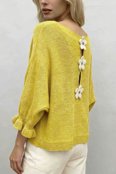 Pulover DARVOLA YELLOW, Culoare: galben, IVET.RO - Reduceri de până la -80%