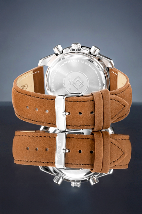 Ceas pentru bărbați Giewont Chronograph Sapphire Blue, Culoare: albastru, IVET.RO - Reduceri de până la -80%