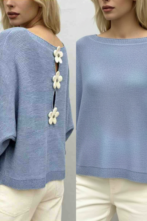 Pulover DARVOLA SKY, Culoare: albastru deschis, IVET.RO - Reduceri de până la -80%