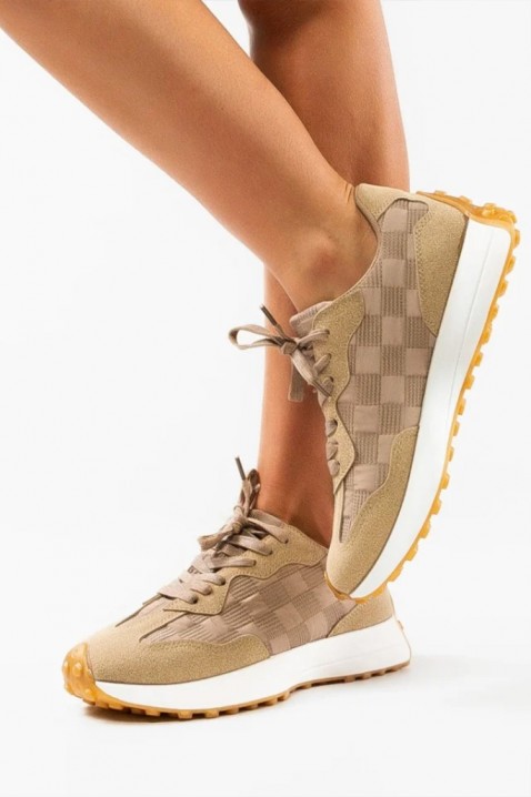 Adidași damă NERDONA BEIGE, Culoare: bej, IVET.RO - Reduceri de până la -80%