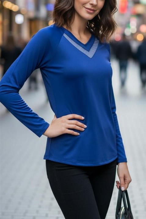 Bluză damă RIONELDA BLUE, Culoare: albastru, IVET.RO - Reduceri de până la -80%