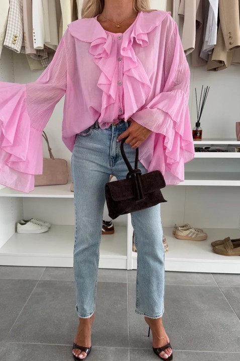 Cămașă damă VOLELANDA PINK, Culoare: roz, IVET.RO - Reduceri de până la -80%