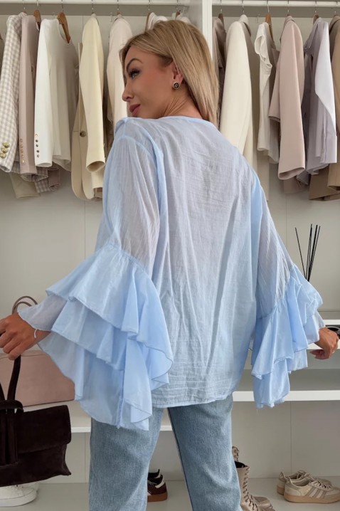 Cămașă damă VOLELANDA SKY, Culoare: albastru deschis, IVET.RO - Reduceri de până la -80%