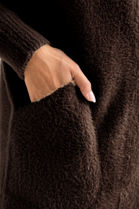 Cardigan LIORA BROWN, Culoare: maro, IVET.RO - Reduceri de până la -80%