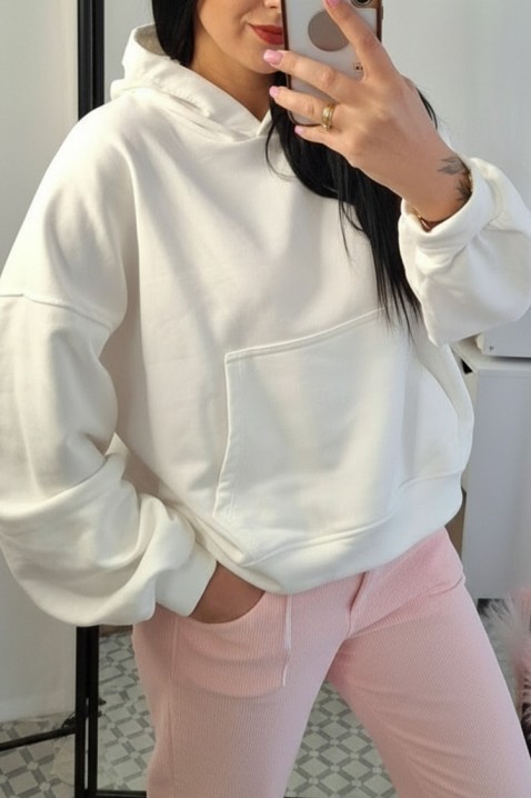 Hanorac RIVROLDA WHITE, Culoare: alb, IVET.RO - Reduceri de până la -80%