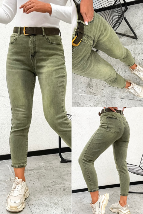 Blugi ZOYANZA, Culoare: verde, IVET.RO - Reduceri de până la -80%