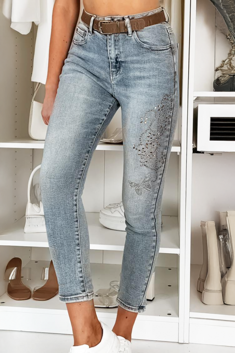 Blugi BLESTOLDA, Culoare: albastru deschis, IVET.RO - Reduceri de până la -80%