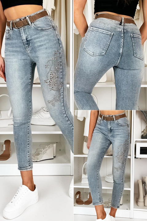 Blugi BLESTOLDA, Culoare: albastru deschis, IVET.RO - Reduceri de până la -80%