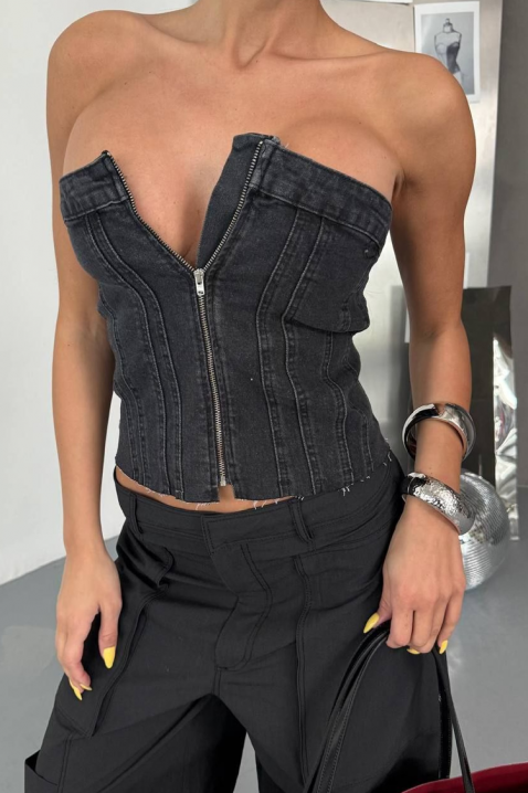 Top ERELONZA BLACK, Culoare: negru, IVET.RO - Reduceri de până la -80%