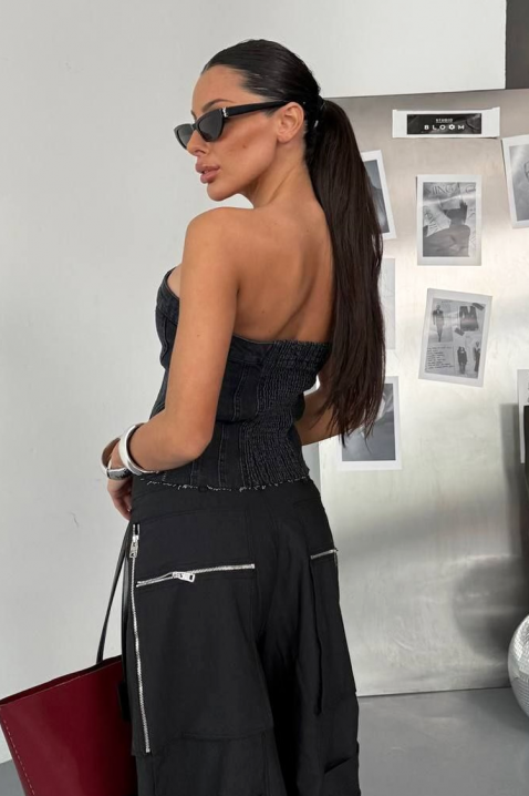 Top ERELONZA BLACK, Culoare: negru, IVET.RO - Reduceri de până la -80%