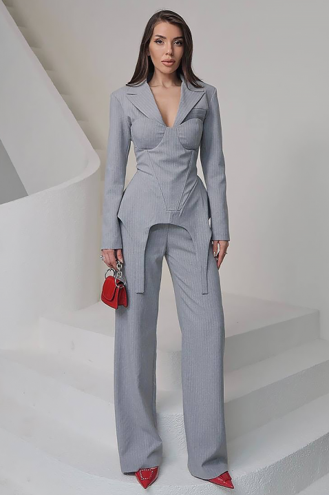 Set GERIMERZA GREY, Culoare: gri, IVET.RO - Reduceri de până la -80%