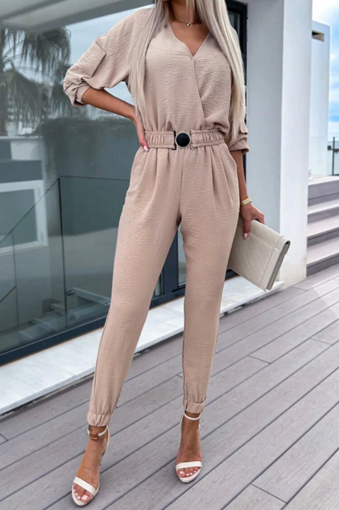 Salopetă GREVLENZA BEIGE, Culoare: bej, IVET.RO - Reduceri de până la -80%