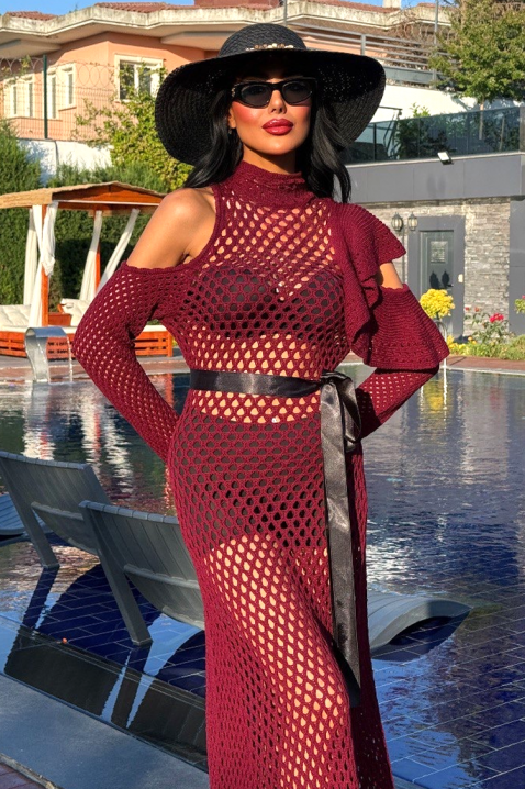 Rochie SOBELZA BORDO, Culoare: bordo, IVET.RO - Reduceri de până la -80%