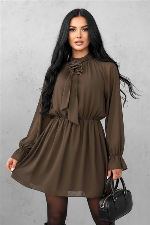 Rochie BONSIANA BROWN, Culoare: maro, IVET.RO - Reduceri de până la -80%