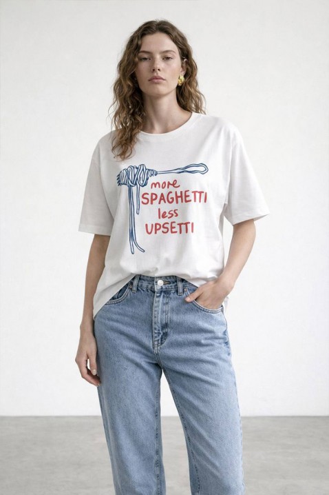 Tricou SPLAVINDA, Culoare: alb, IVET.RO - Reduceri de până la -80%