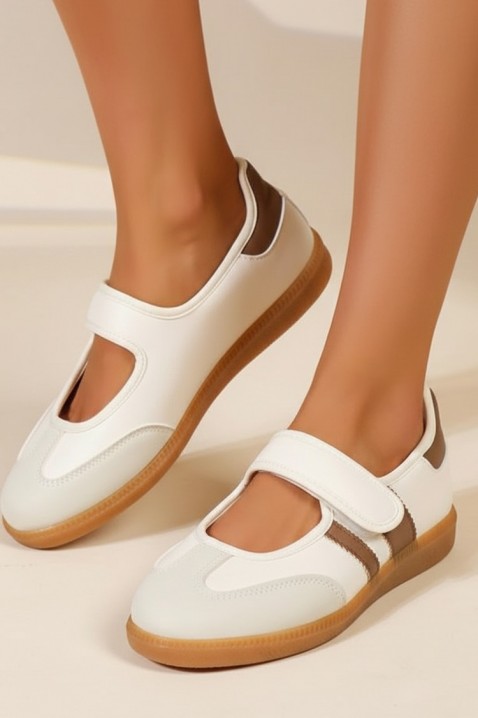 Pantofi damă PANTOFINA WHITE, Culoare: alb, IVET.RO - Reduceri de până la -80%