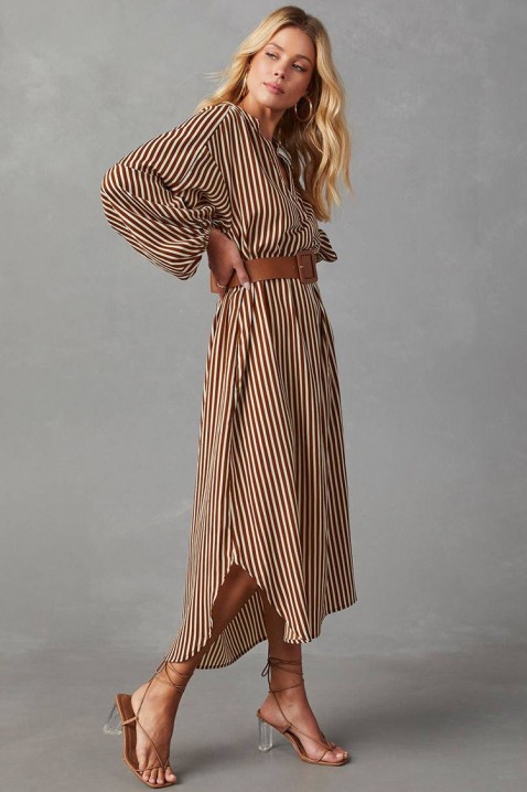 Rochie AKLINDA BROWN, Culoare: maro, IVET.RO - Reduceri de până la -80%