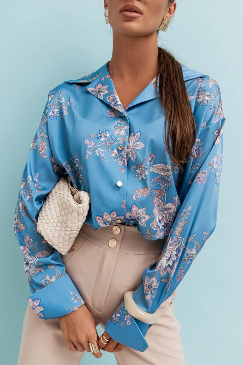 Cămașă damă ILANZANA BLUE, Culoare: albastru, IVET.RO - Reduceri de până la -80%